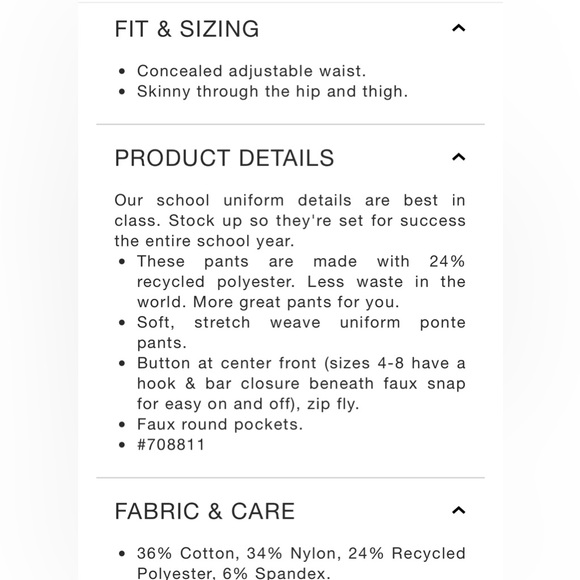 NWOT Audrey style! CONCERT BLACK. Timeless, chic,  Stretch Skinny PONTE pants - Picture 7 of 9